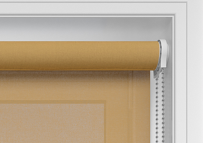 Pompeii Voile, Chestnut - Twist&Fit Roller Blind - Image 11